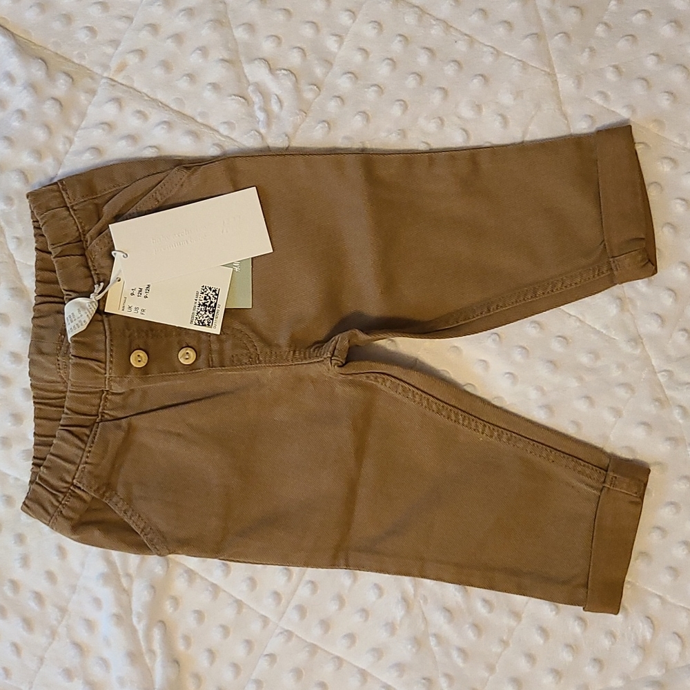 H&m khaki pants, 12m
